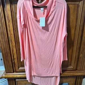 Free People Asymmetrical Off the Shoulder Tunic